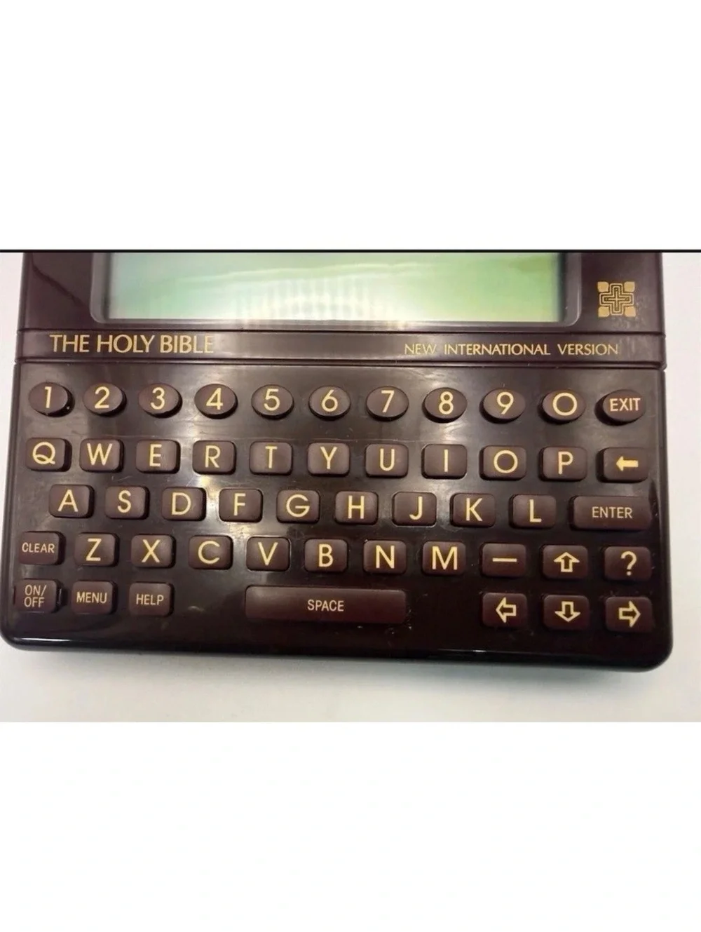 Franklin Electronic Holy Bible New International Version with Wooden Case